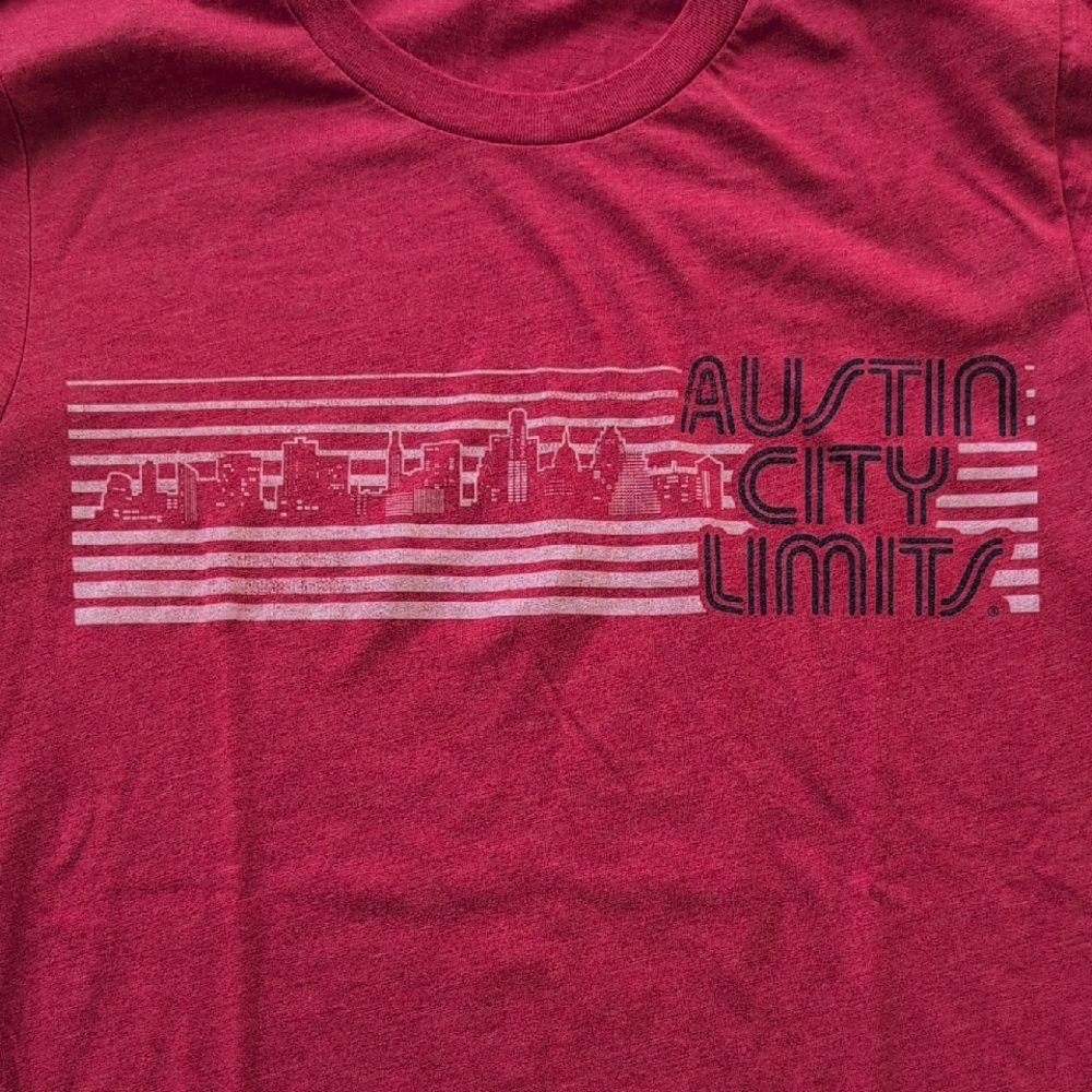 Austin City Limits Men's Short Sleeve Tee - Red